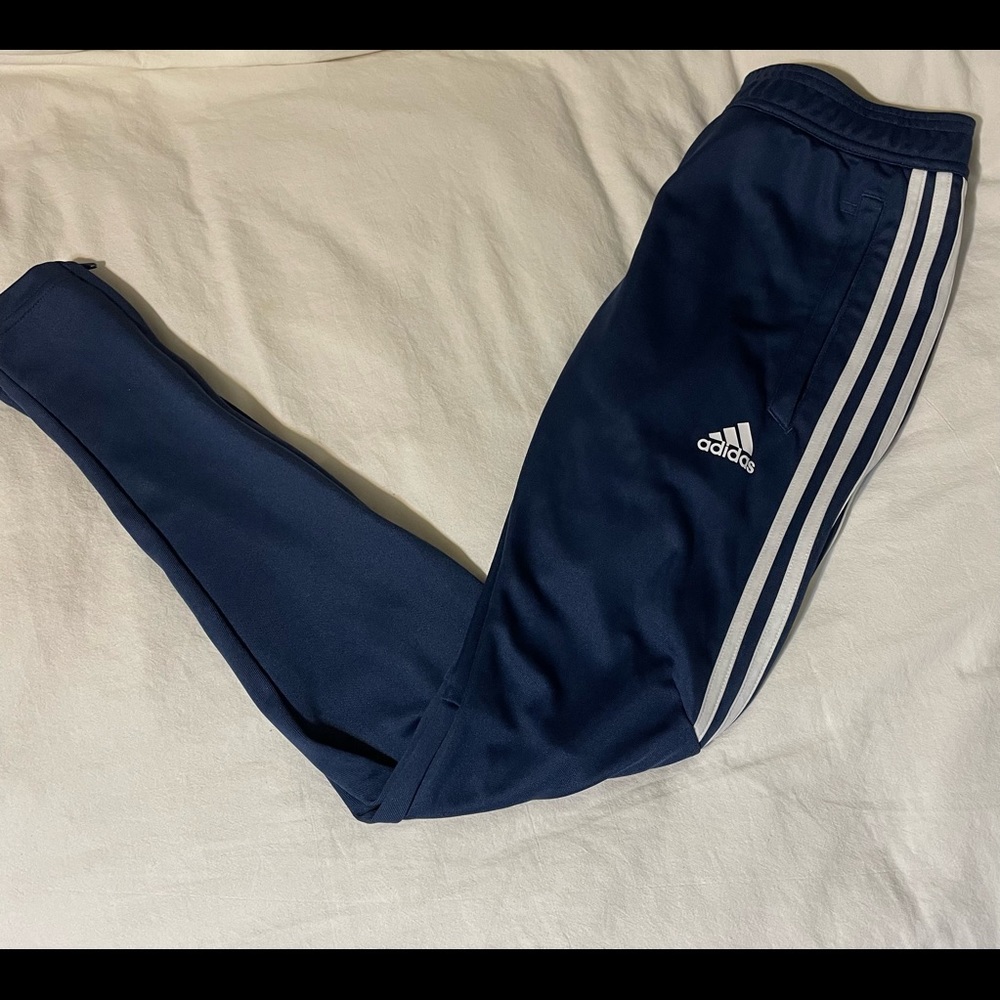 Navy Adidas Track Pants